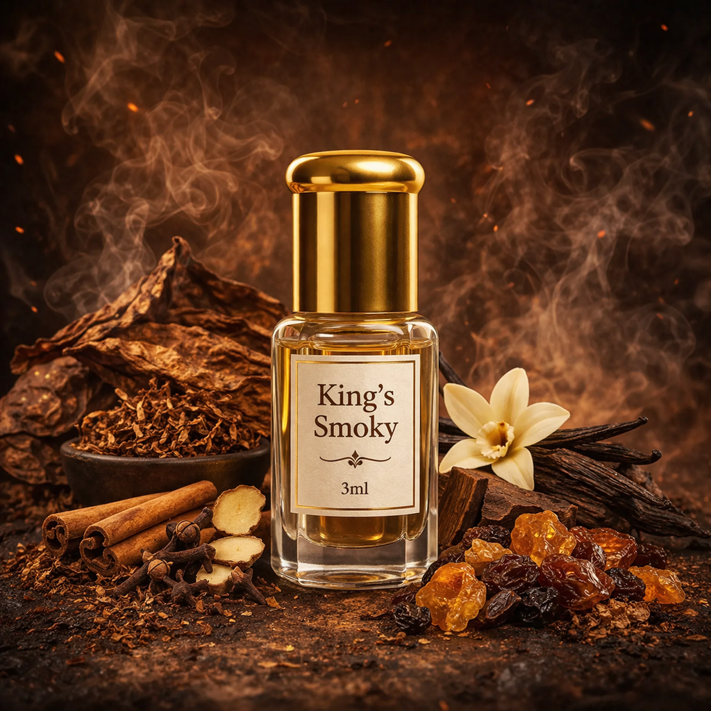 King's Smoky by N36 | Premium Attar Roll-on
