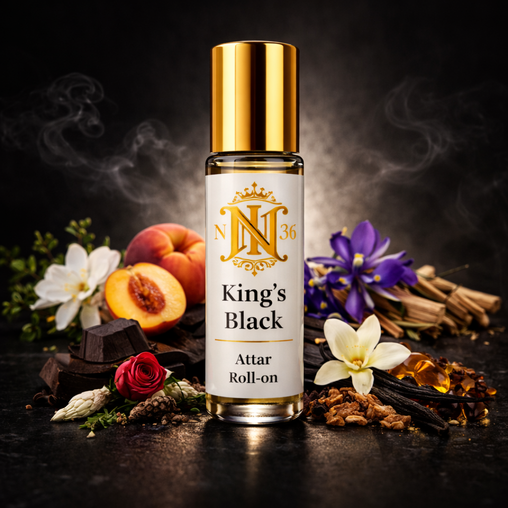 King's Black by N36 | Premium Attar Roll-on