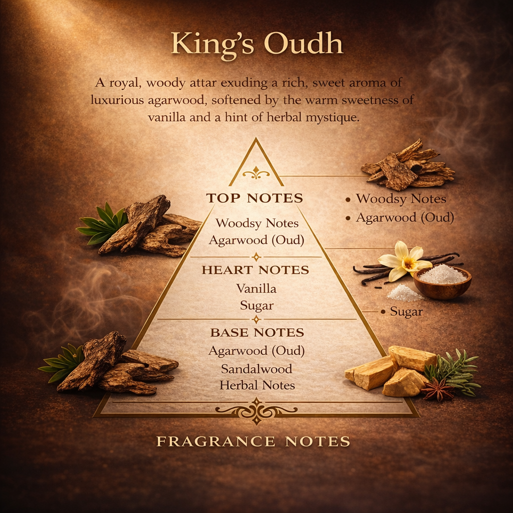 King's Oudh by N36 | Premium Attar Roll-on