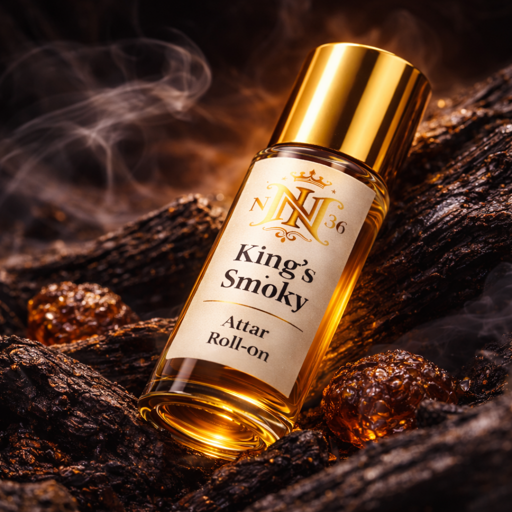 King's Smoky by N36 | Premium Attar Roll-on