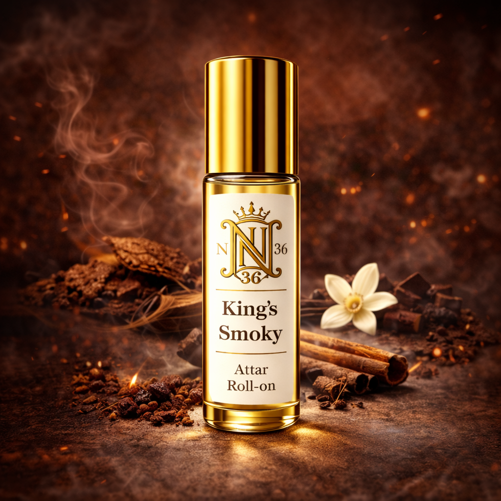 King's Smoky by N36 | Premium Attar Roll-on